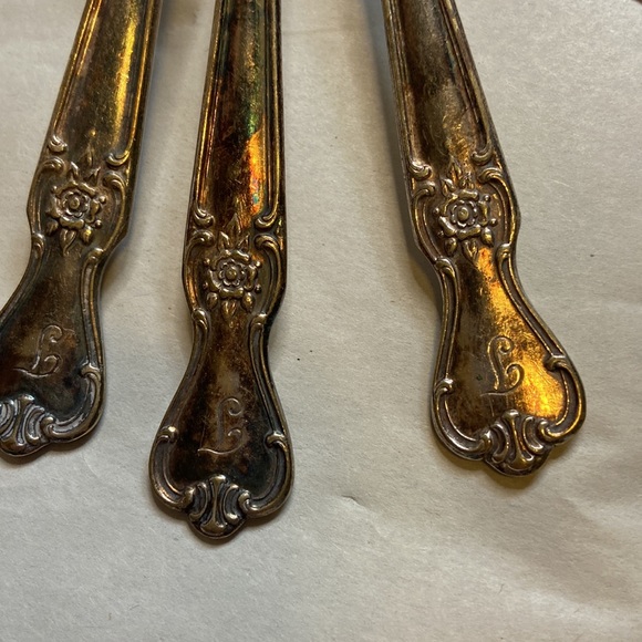 Pairpoint & rogers spoons 11 total - Picture 3 of 9